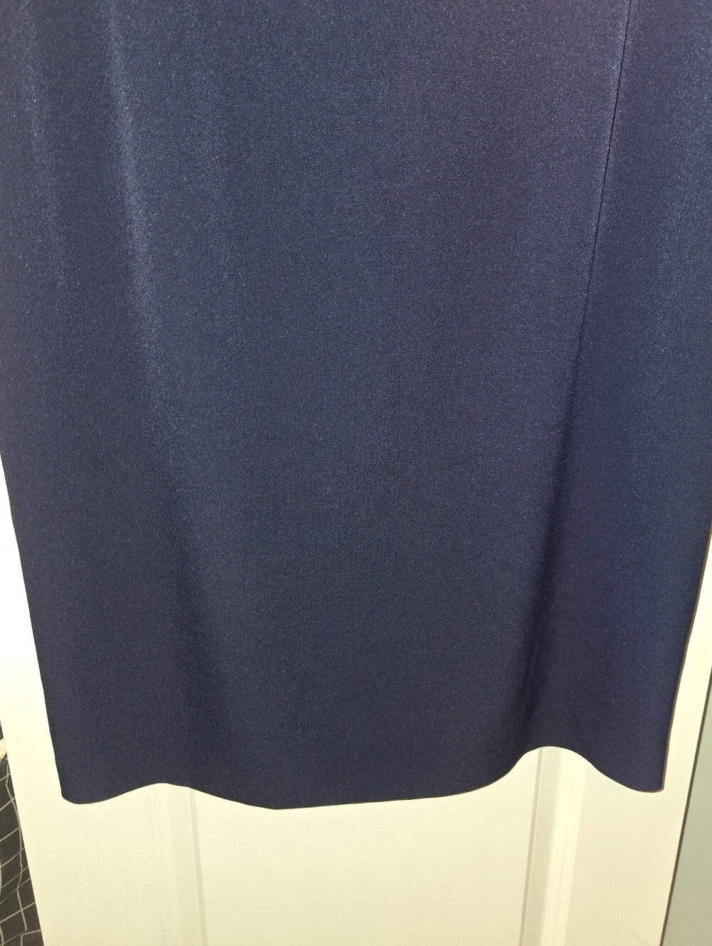 Kasper Navy Blue Career Sheath Dress